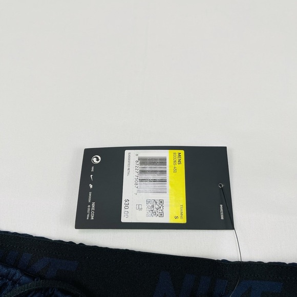 Nike Training Basketball Shorts Dri-Fit Adult Mens Navy Blue Size Small NEW - Picture 9 of 16